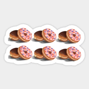 Doughnut Mess With Me Sticker